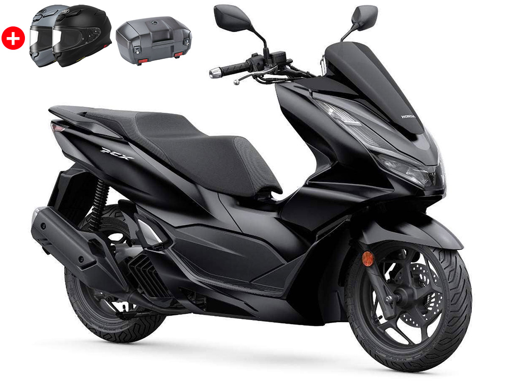 Honda PCX 125 Negro Mate Galaxy